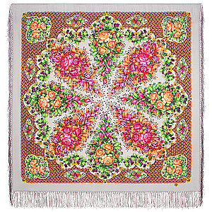 Scarf - Scent of Blooming Roses