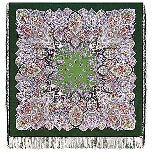 Šalle - Ziemas roze