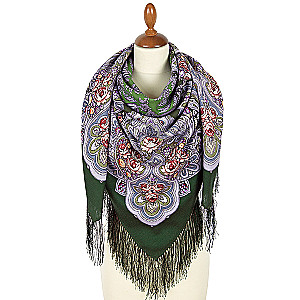 Šalle - Ziemas roze