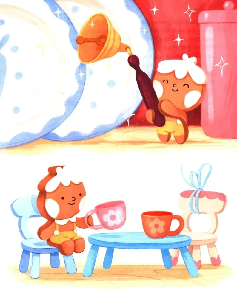 Piparkūku cilvēciņš: svarīga stāsts visai ģimenei