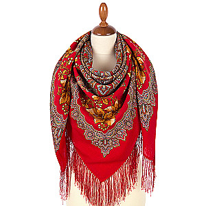 Scarf - Scarlet of Autumn