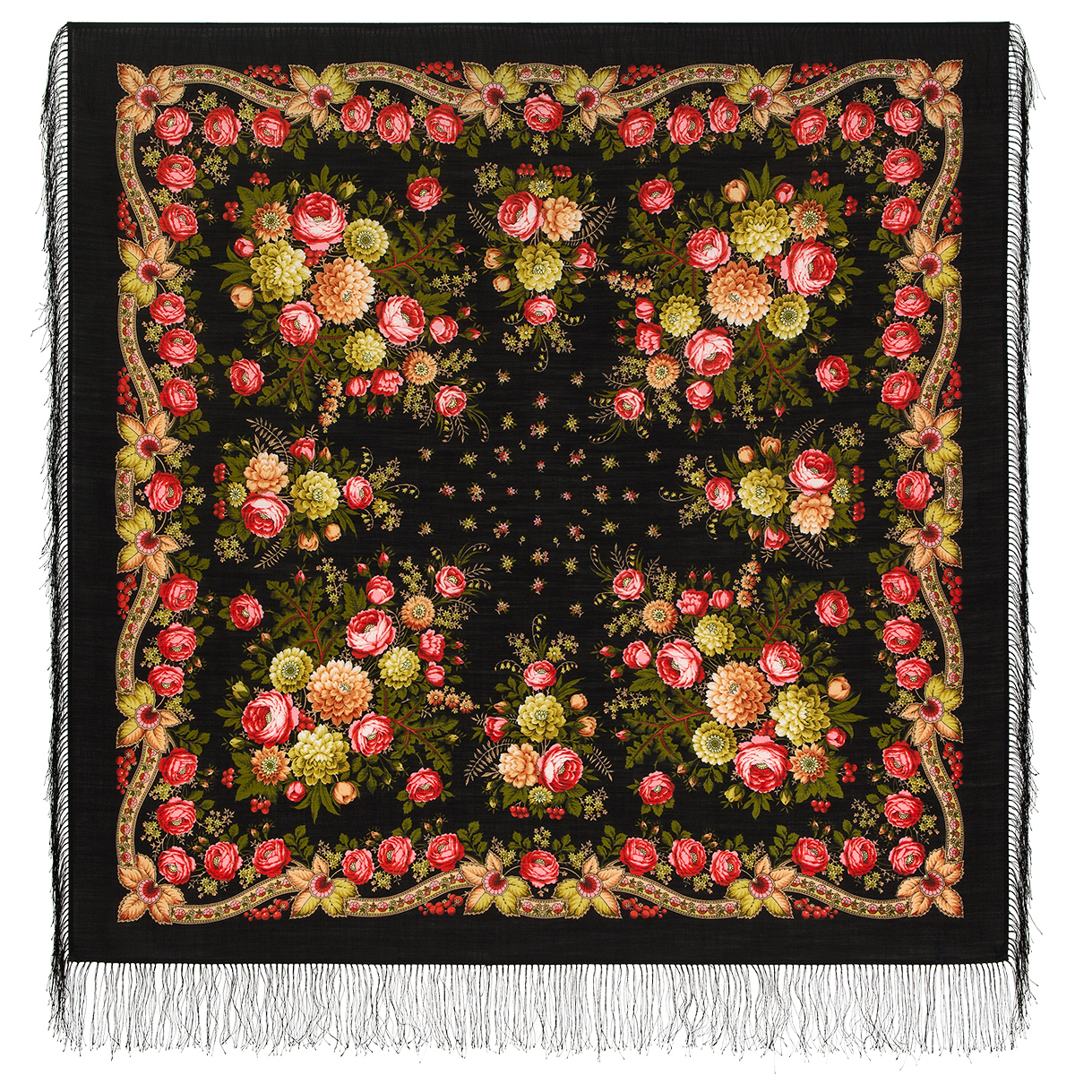 Schal - Schwarze Augen