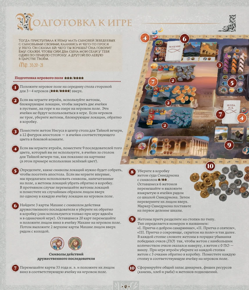 Stalo žaidimas - Jeruzalė. Paslėptasis vakarienė