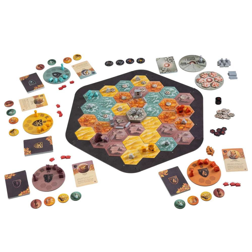 Настольная игра - Защитники диких земель