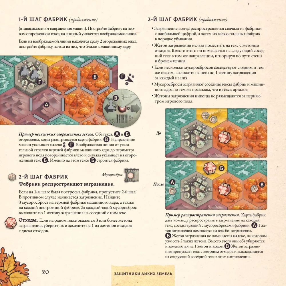 Настольная игра - Защитники диких земель