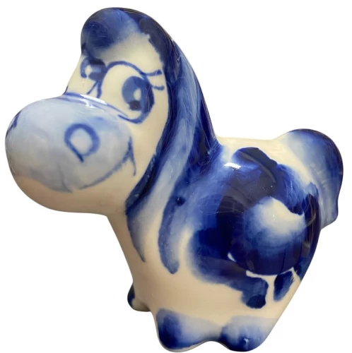 Figūrėlė - Arkliukas su kanopa, mažas, gželis