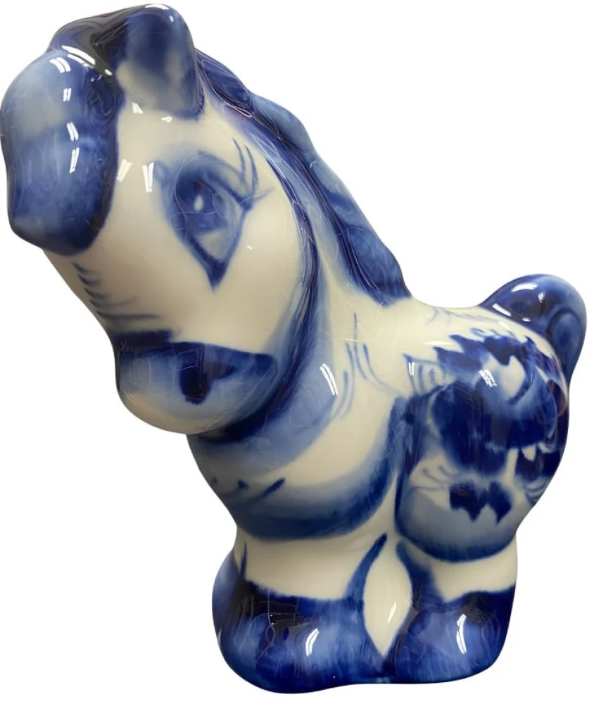 Figūrėlė - Arkliukas Aleksejus, gzhelis