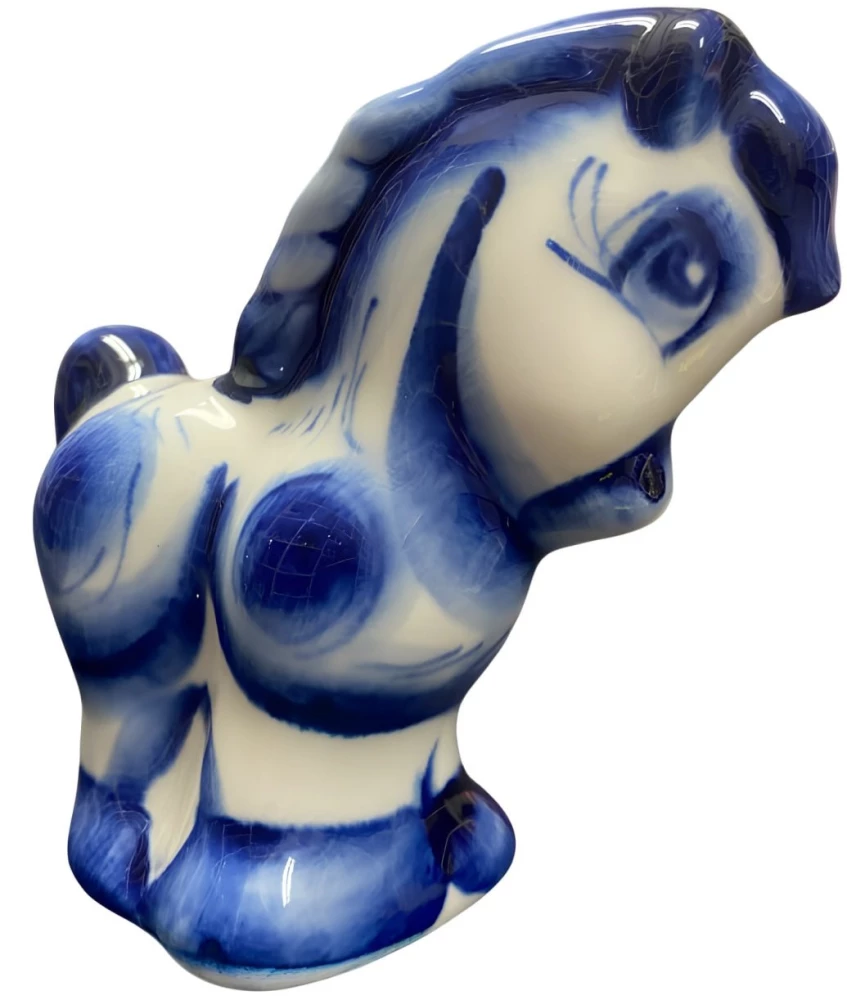 Figūrėlė - Arkliukas Aleksejus, gzhelis