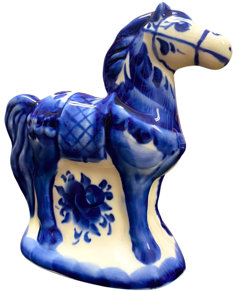 Figūrėlė - Arklys. Jodininkė, Gželis