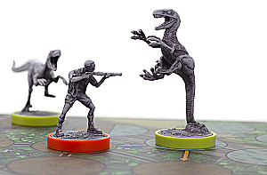 Stalo žaidimas - Unmatched. Jurassiko parkas. InGen vs Raptorai + taisyklės lietuvių kalba