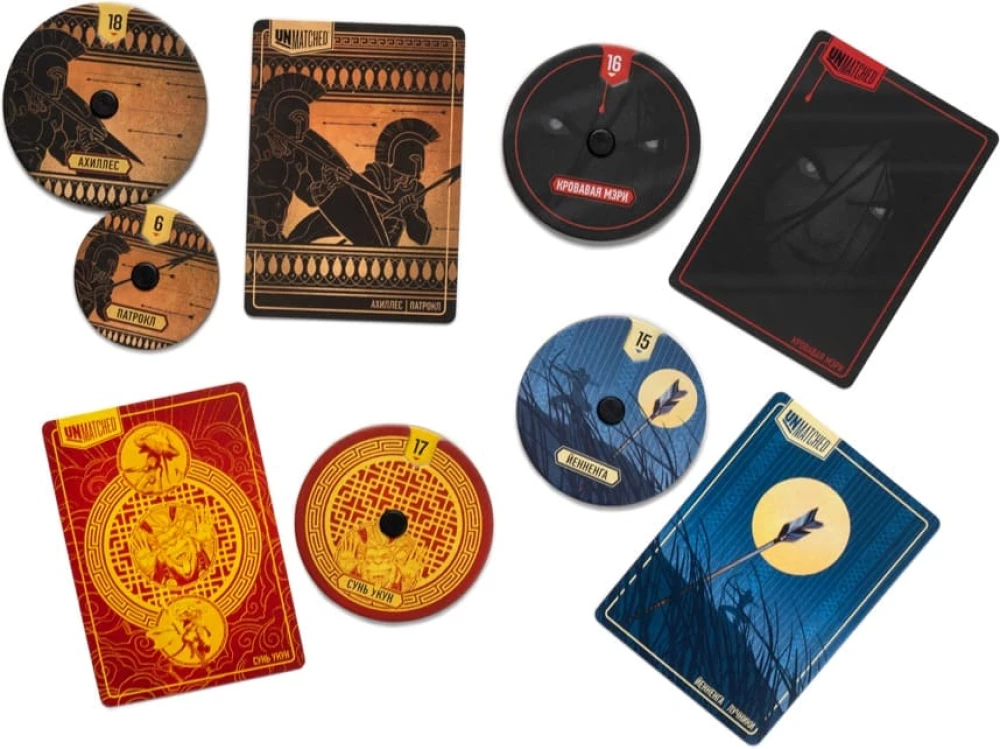 Stalo žaidimas - Unmatched. Legendų kova. Antras tomas