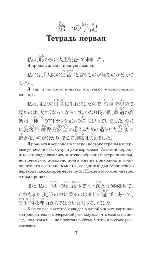 Confession of an Incomplete Person. Level 1 = Ningen Shikkaku