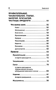 Visi krievu valodas noteikumi shēmās un tabulās skolēniem. Universāls rokasgrāmata