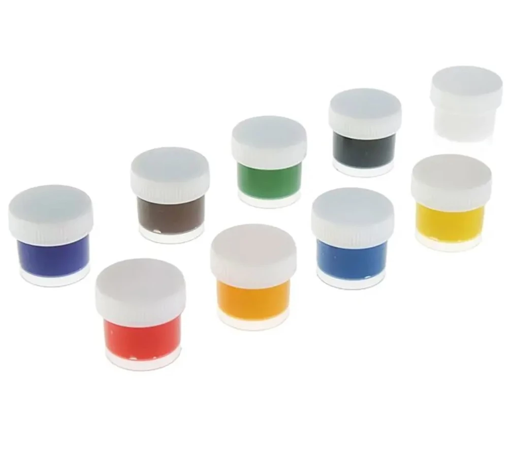 Gouache - Zoo, 9 Farben