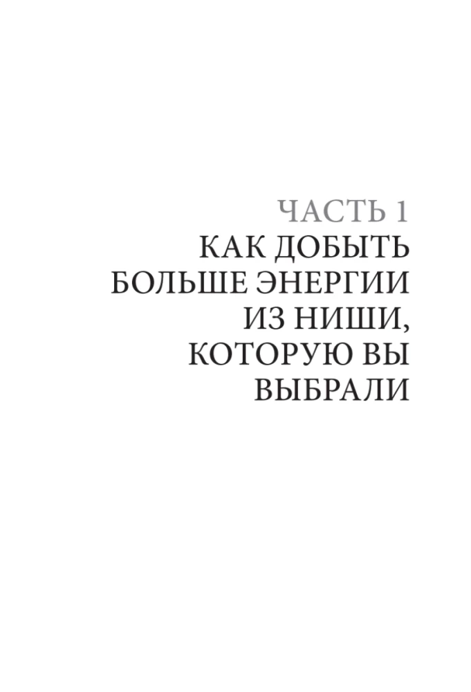 Энергия своего дела. Как развивать экспертный бизнес и оставаться в ресурсе