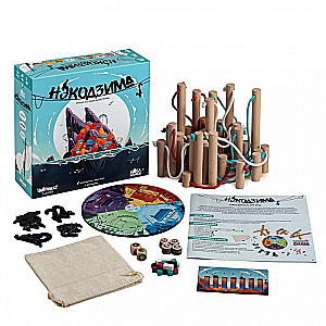 Board Game - Nekodzima. Balance on the Edge of Catastrophe