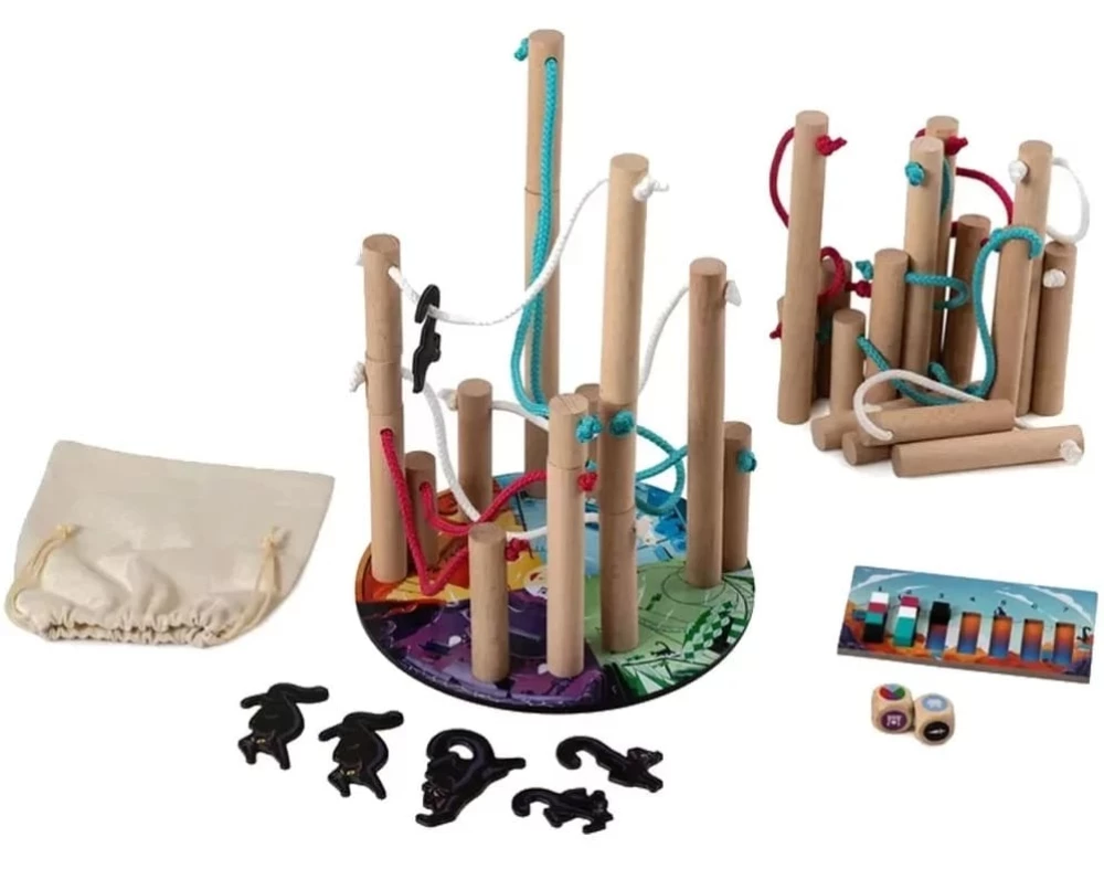 Board Game - Nekodzima. Balance on the Edge of Catastrophe