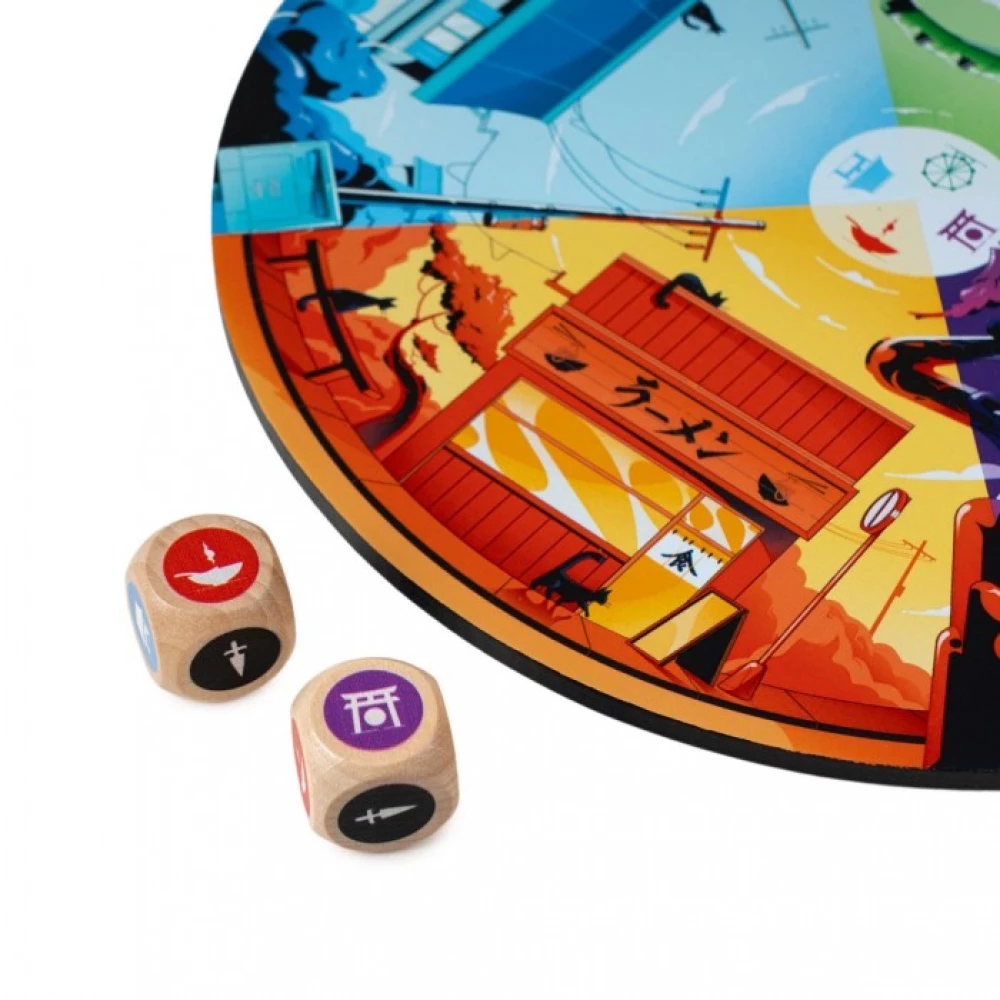 Board Game - Nekodzima. Balance on the Edge of Catastrophe