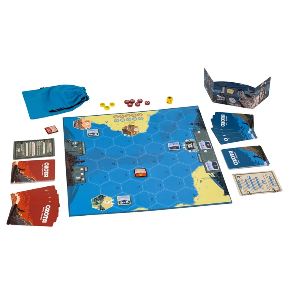 Board game - Hunt. Find and Destroy