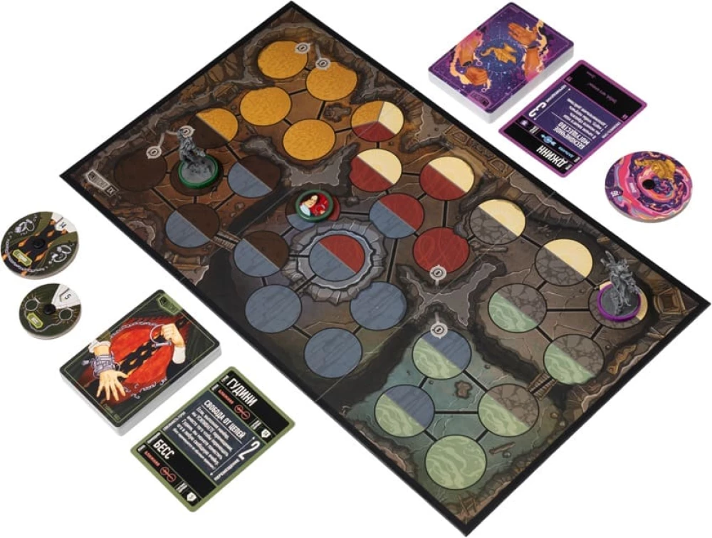 Board Game - Unmatched. Houdini vs. the Djinn