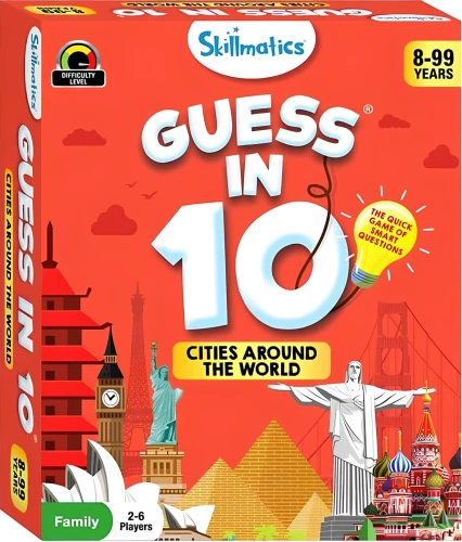 Lauamäng - Guess in 10. Linnad üle maailma (inglise keeles)