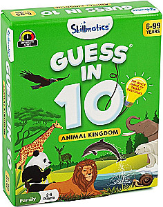 Stalo žaidimas - Guess in 10. Gyvūnų karalystė (anglų kalba)