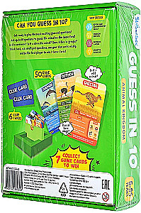 Stalo žaidimas - Guess in 10. Gyvūnų karalystė (anglų kalba)