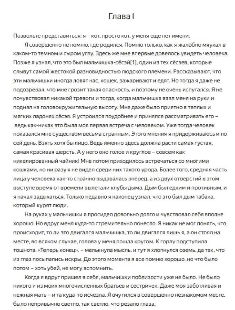 Ваш покорный слуга кот. Уровень 1 (Wagahai wa Neko de Aru)