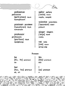 Angļu-krievu krievu-angļu vārdnīca ar divpusēju transkripciju. 2–4 klase