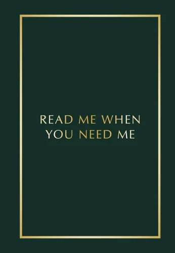 Notebook with Prompts for Letters to a Loved One. Read Me When You Need Me. Write, Pack, Gift!