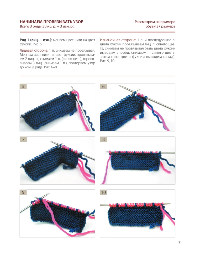 Robimy domowe obuwie na drutach