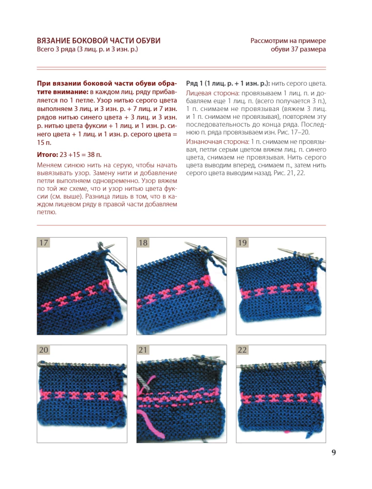 Robimy domowe obuwie na drutach