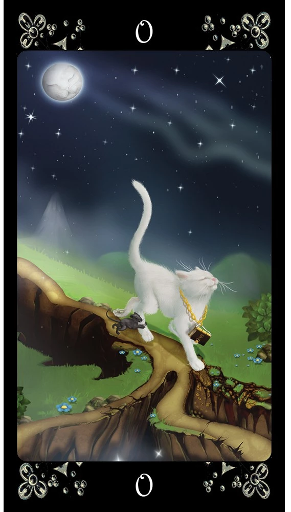 Mustade kiisude tarot (78 kaarti)