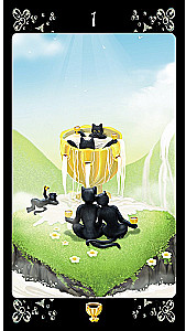 Mustade kiisude tarot (78 kaarti)