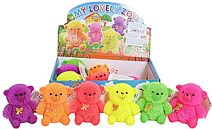 Stress Relief Toy - Bear, assorted