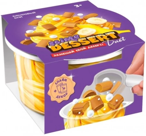 Slajm - DESER dessert DUET. Bananaaowy boom