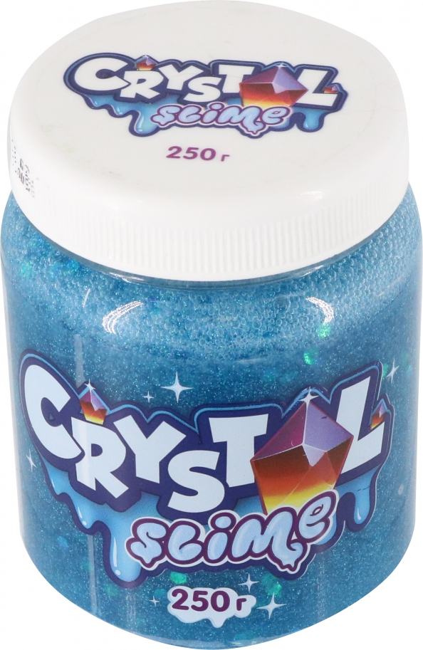 Slime - Crystal slime, blue, 250 g