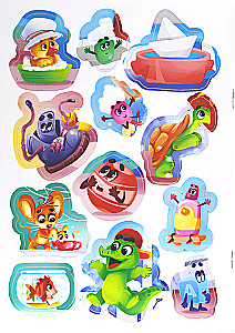 Mojdydyr. Książka z naklejkami