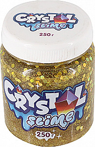 Slime - Crystal slime, złoty, 250 g