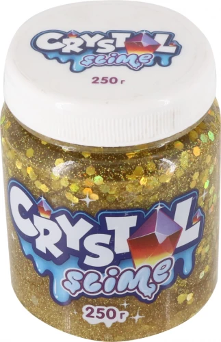 Slime - Crystal slime, auksinis, 250 g