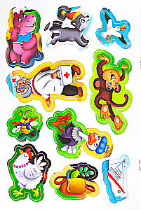 Ajbolit. Książka z naklejkami