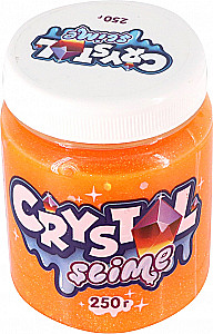 Crystal slime, pomarańczowy, 250 g