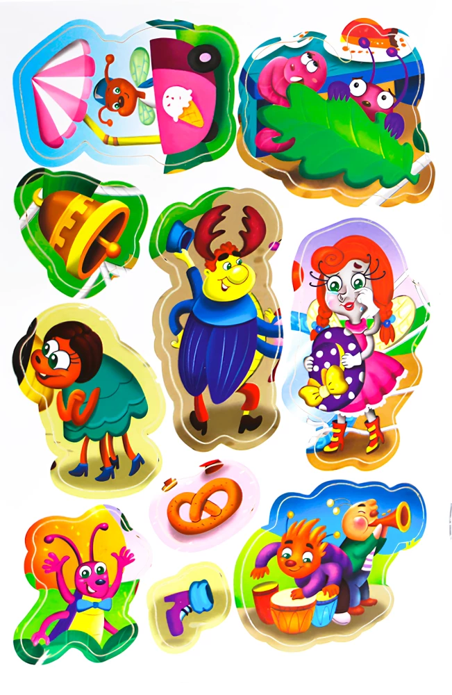 Mucho-Cockatoo. Książka z naklejkami