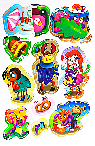 Mucho-Cockatoo. Książka z naklejkami