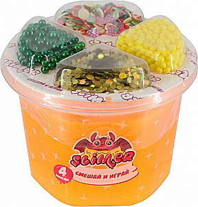 Zabawka Mieszaj i graj, pomarańczowy, 250 ml