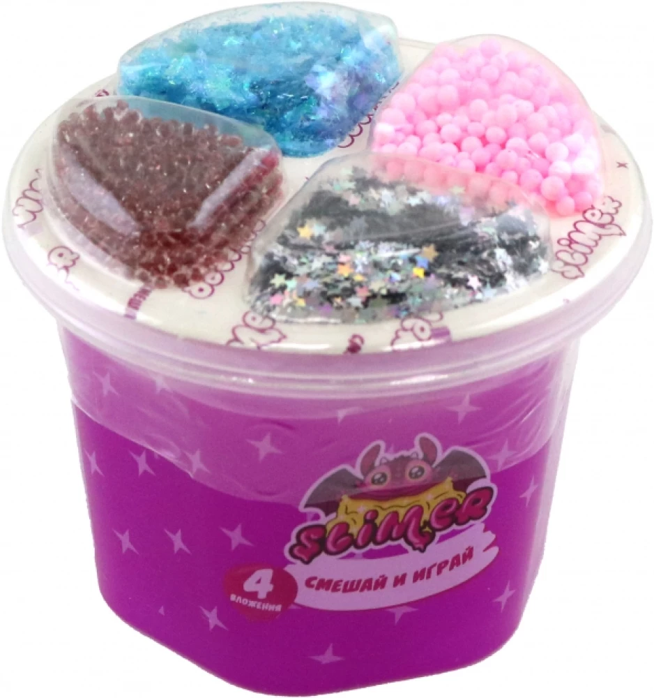 Zabawka Mieszaj i graj, fioletowy, 250 ml