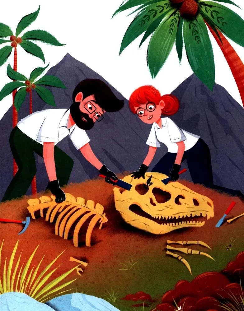 Encyclopēdija pasakās. Kādi ir dinozauri