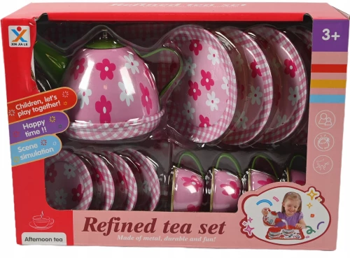 Tea Set with Cups and Plates