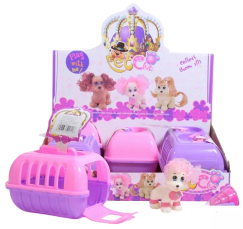 Dog in a carrier, assorted