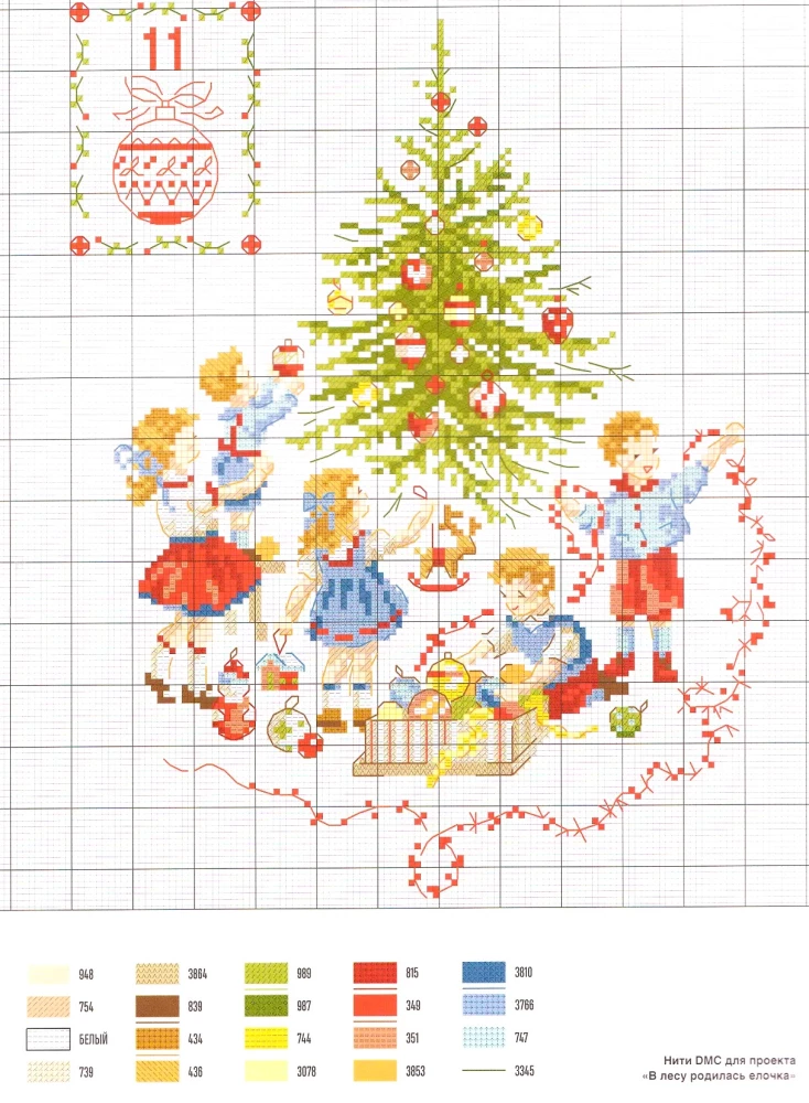 Winterferien mit Veronika Azhiner, 12 der beliebtesten Stickschemata